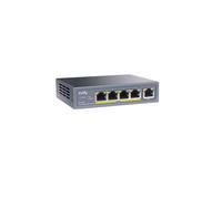 CUDY GS1005P. Switch unmanaged a 5 porte Gbit, 4 porte PoE, 60W