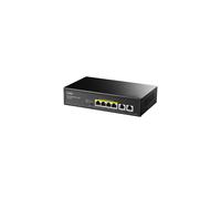 CUDY GS1006P. Switch non gestito PoE a 6 porte Gbps, 4PoE extend/priority/watchdog, 65W