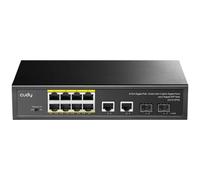 Cudy GS1010PS2 switch di rete Non gestito Gigabit Ethernet (10/100/1000) Supporto Power over Ethernet (PoE) Nero