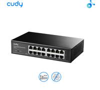 CUDY GS1016. Switch a 16 porte Gbit Vlan/Extend/default, rack