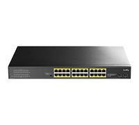 Cudy GS1028PS2 24+4 porte Gigabit Ethernet PoE+ Switch non gestito, 390W, 24 porte PoE+ 100/1000 Mbps, 2 Gigabit SFP Combo, modalità CCTV/VLAN, 19" Rackmount, 802.3af/at