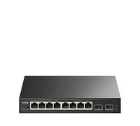 Cudy GS108ES2 - Switch a 8 porte Gigabit con 2 SFP, gestione Web, SNMP, VLAN, QoS, snooping IGMP, montaggio a parete