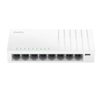 Cudy GS108U 8 porte Gigabit Ethernet Switch con USB-C Power Jack Desktop Ethernet Splitter Custodia in plastica Interruttore non schermato Plug & Play Fanless Non gestito