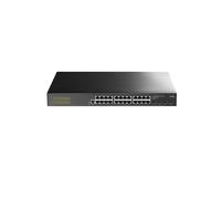 CUDY GS2024S2. Switch Managed a 24 porte Gbit+4 porte 1,25Gbit/SFP,L2, rack,