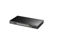 CUDY GS5024S4. Switch Managed a 24 porte Gbit+4 porte 10Gbit/SFP,L2/L3, rack,