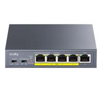 CUDY GSwitch 5P GS1005P PoE+ Switch Switch di rete 1 Gbps 5-port Power over