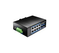 CUDY IG1008S2 Switch Industriale Gigabit 8 Porte RJ45, 2 Porte SFP