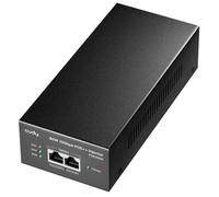 CUDY 794781 Iniettore Gigabit PoE/PoE+/PoE++ da 90W 10G fino a 90 m, POE400X Nero