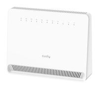 Cudy Router Gigabit WiFi 4G LTE Cat 6 AC1200 - Velocità fino a 1000Mbps - 4 Porte - Antenne interne - 1 Ranura Nano SIM - Cat 6 - Colore Bianco