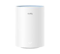 Cudy M1200 Sistema WiFi Mesh AC1200 Dual Band - 867Mbps en 5GHz, 300Mbps en 2,4GHz - 1x Puerto LAN 10/100Mbps, 1x Puerto WAN 10