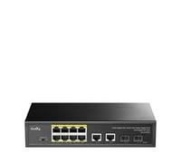 CUDY PoE+ Switch with 2 Uplink ports and 2 sfp slot 120W - 1 GS1010PS2