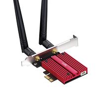 Cudy Adattatore PCIe BE19000 con Wi-Fi 7, Bluetooth 5.4 e OFDMA, WE9300 | Dongle PCI-Express WiFi 7, BT 5.4, 688 2882 5765 Mbps, Intel BE200, antenna rimovibile, OFDMA, MU-MIMO, WPA3, Windows 10/11