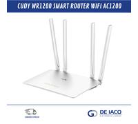 Cudy Smart Router WiFi Dual-Band AC1200, WR1200