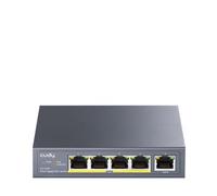CUDY SWITCH 5P GIGABIT DI CUI 4P POE 60W POE POWER SUPPLY VLAN/EXTEN DIP
