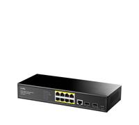 Cudy Switch 8 Porte Web-Managed Gigabit L2 con 2 Porte SFP, GS2008PS2 Nero