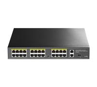 Cudy FS1026PS1 Switch Gigabit PoE+ a 24 porte 10/100 Mbit + 2 porte Uplink Gigabit + 1 slot SFP da 1,25 Gbps NEW