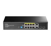 CUDY GS1010PS2 - 8-PORT GIGABIT POE+ SWITCH WITH 2 GIGABIT UPLINK PORTS AND 2 GI