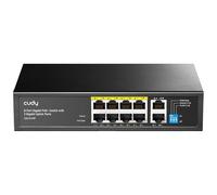 Cudy Switch PoE+ Gigabit 10 Porte 8+2, 120W, VLAN, QoS, Plug Play, GS1010P