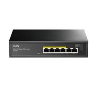 CUDY SWITCH RETE 6 PORTE 10/100 2 POE 32W (FS1006P)**PUOI PAGARE ANCHE ALLA CONSEGNA!!!**