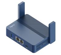 CUDY TR3000 MESH SYSTEM AX3000 ROUTER DA VIAGGIO WI-FI 6 WITH USB TASCABILE BLU