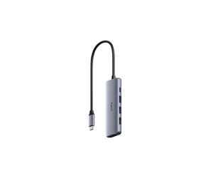 CUDY UH405 Adattatore filare USB-C/ 5-IN-1 PD IN(100W)+3 USB-A +HDMI