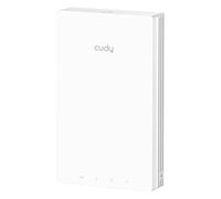 CUDY 793388 Punto di Accesso Wireless WiFi 6 Gigabit Dual Band AX3000 Poe con Supporto Mesh, a Muro, AP3000W Bianco