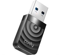 CUDY WU1300S Wireless USB WLAN Wi-Fi 5 (802.11ac) 867 Mbit/s Nero AC1300 High