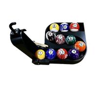 Cue Sport Alignment Aid - Dispenser per palline da biliardo, organizer portatile da biliardo, indicatore preciso 'angolo di visione, sfidando slot a rilascio rapido della palla, sport e attività