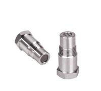CUEMOON 2 pezzi Adattatore sonda lambda M18x1,5, Adattatore Universale Emulatore sonda lambda Adaptador, sistema di scarico per auto, camion