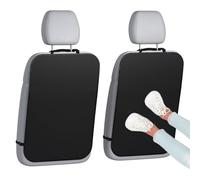 CUEMOON 2 Pezzi Protezione Schienale Auto, 45x60CM, Proteggi Sedile Autos Bambini Posteriore Posterior Coppisedi Autos per bambini, impermeabile e facile da pulire