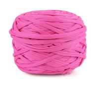 CUEMOON Fettuccia per Borse a Uncinetto, 285g/100m Filati per Borse Uncinetto, Cordoncino per Borse, Cestini, Tappeti, Fai da Te, Decorazioni, Artigianato (rosa antico)