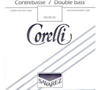 CUERDA CONTRABAJO - Salvarez (Corelli 383/M) (Niquel Entorchado) 3ª Medium Bass 4/4 A (La)