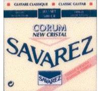 CUERDAS GUITARRA CLASICA - Savarez (500/CR) Corum New Crystal Roja (Juego Completo)