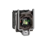 CUERPO PULS.LUM.LED 120V NA CON NC BLANC