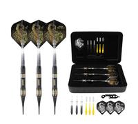 CUESOUL 16 Grams Deluxe Soft Tip Darts Set with Luxury Case(HX-STL-B2303+D604)