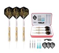 CUESOUL 16 Grams Deluxe Soft Tip Darts Set with Luxury Case(HX-STL-B2304+D601)