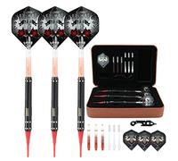 CUESOUL 16 Grams Deluxe Soft Tip Darts Set with Luxury Case(JL-STL-B1106+D602)