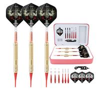 CUESOUL 16 Grams Deluxe Soft Tip Darts Set with Luxury Case(JL-STL-B1108+D601)