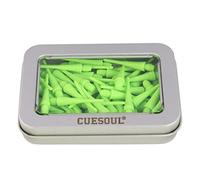 CUESOUL 2BA Punta Morbida Dart Points 100-count (Verde Chiaro)