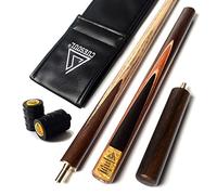 CUESOUL 57 "Artigianato 3/4 snodato Biliardo Stecche con Estensione/Protector Comune imballato nel Sacchetto Similpelle Cue (D305)