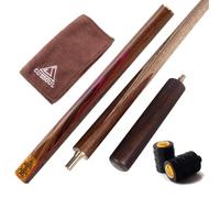 CUESOUL 57 inch Walnut 3/4 Piece Snooker Stecche-18oz