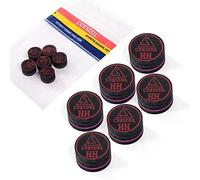CUESOUL 6 Pezzi 9 Layer 14 Millimetri Maiale Cue Suggerimenti per Pool Cue Stick (HH)