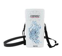 CUESOUL ANTIE Custodia Rigida per Freccette, Contiene 6 Freccette con Punta in Acciaio/Freccette con Punta Morbida e Accessori Extra, con Design a Quattro Simboli mitologici, Uso Durevole