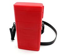 CUESOUL ANTIE Custodia Rigida per Freccette Rossa, Contiene 6 Freccette con Punta in Acciaio/Freccette con Punta Morbida e Punte per Freccette Extra, Alberi e voli, Uso Durevole