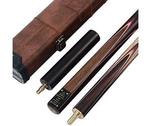CUESOUL Classic Handmade 57 inch Rosewood 3/4 Pezzi Snooker Caso Cue + Cue e Extension (CSSC007)
