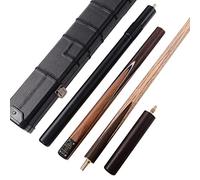CUESOUL Classic Handmade 57 inch Rosewood 3/4 Pezzo Snooker Cue con Cassa Nera Cue e Alluminio Telescope Extension (CSSC011)