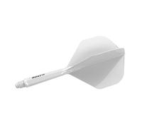 CUESOUL ROST 77 Asta e Volo Freccette integrati, Forma Standard Grande, Set di 3 (Serie di Colori Solidi)
