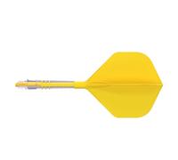 CUESOUL ROST T19 Asta e Aletta per Freccette Integrate in Carbonio, Forma Standard Grande, Set da 3