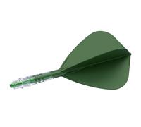 CUESOUL ROST T19 Asta e Volo per dardo integrati in Carbonio, Forma Aquilone, Set da 3