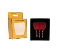 CUESOUL ROST T19 Asta per Freccette Integrata e Forma Sottile, Set di 3